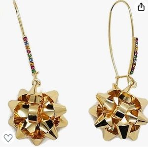 NWOT Betsey Johnson Christmas Earrings